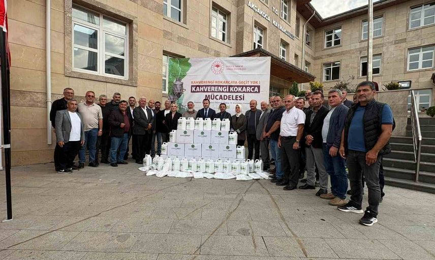 Muhtarlarla seferberlik: Akçakoca kahverengi kokarcaya karşı harekete geçti