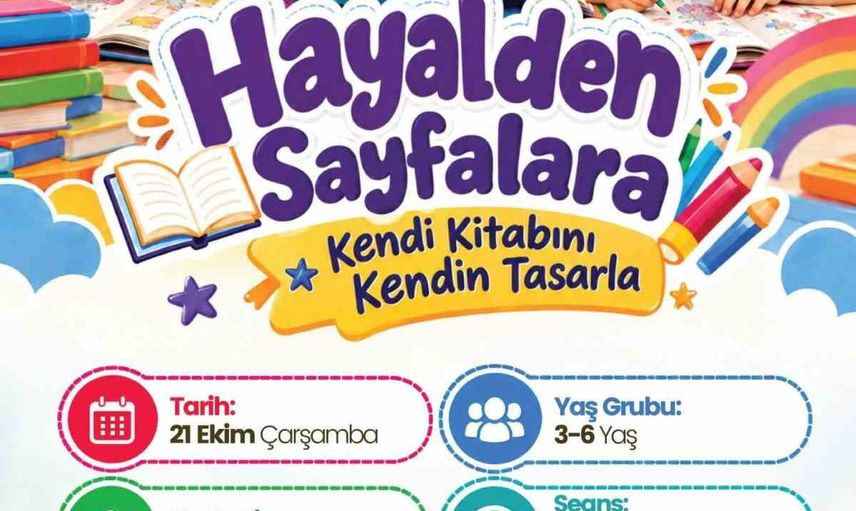 Minik yazarların kütüphane serüveni: hayalden sayfalara