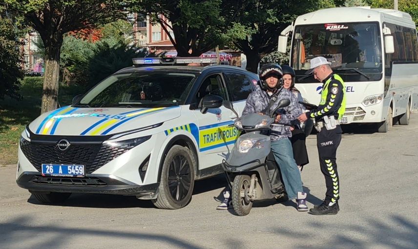 Eskişehir'de okul çevreleri ve servis araçlarına kapsamlı denetim
