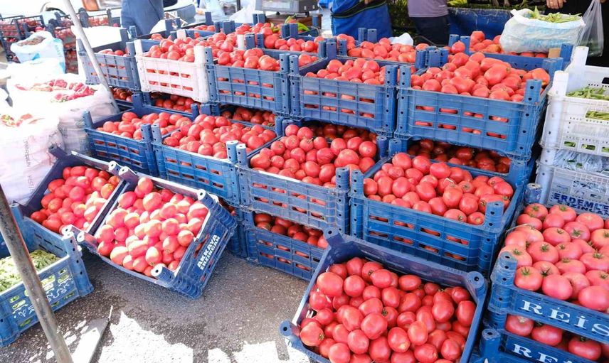 Erzincan'da kışlık hazırlıklar pazar tezgâhlarında yoğunlaştı
