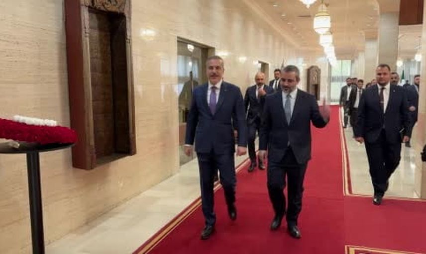 Şam'da başlayan temaslar: Hakan Fidan ve Esad Hasan Şeybani bir araya geldi
