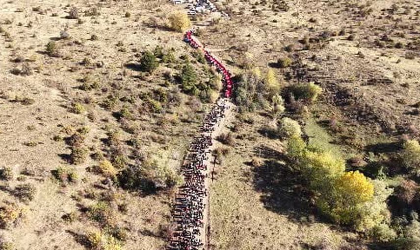 Çankırı'da İstiklal Yolu yürüyüşü ecdada vefa ve gelecek sorumluluğu