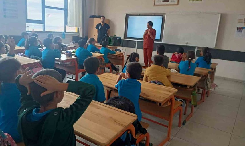 Okul sıralarında Adıyaman'da hayvan sevgisi yeşeriyor