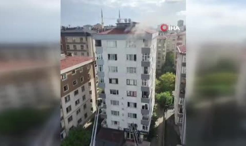 Kadıköy Sahrayıcedit'te elektrik panosundan çıkan yangın 14 kişinin tahliyesini gerektirdi