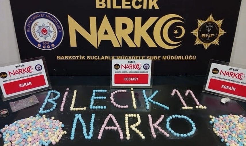 Bilecik’te narkotik operasyonu: dört şüpheli gözaltında