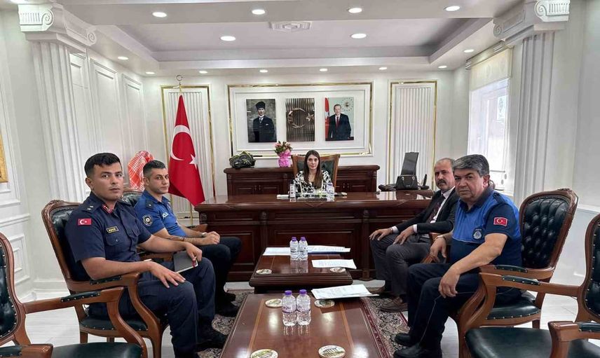 Çavdarhisar'da eylül ayı okul güvenliği toplantısında koordinasyon öne çıktı