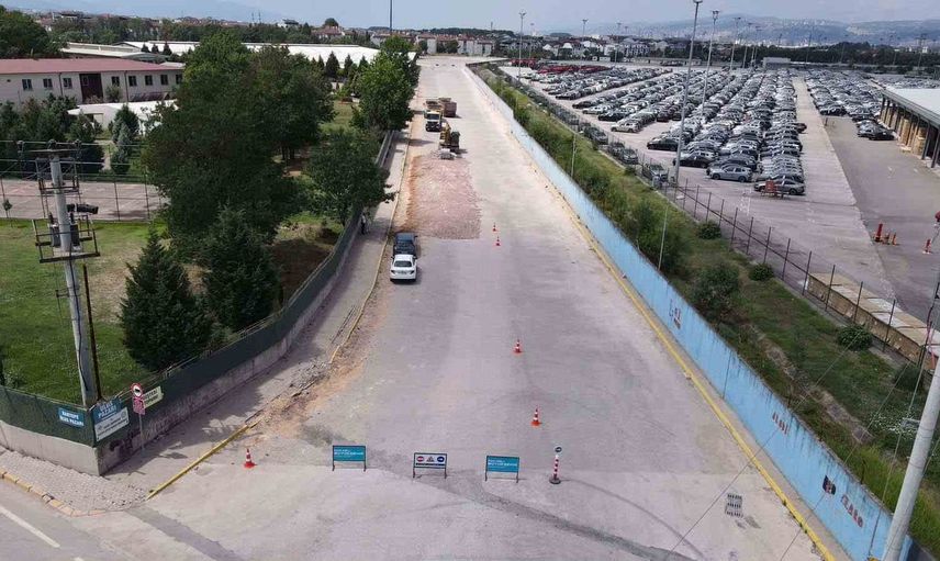 Kazasker Caddesi'nde kapsamlı yenileme, Ulus Pazarı'na erişim daha düzenli olacak