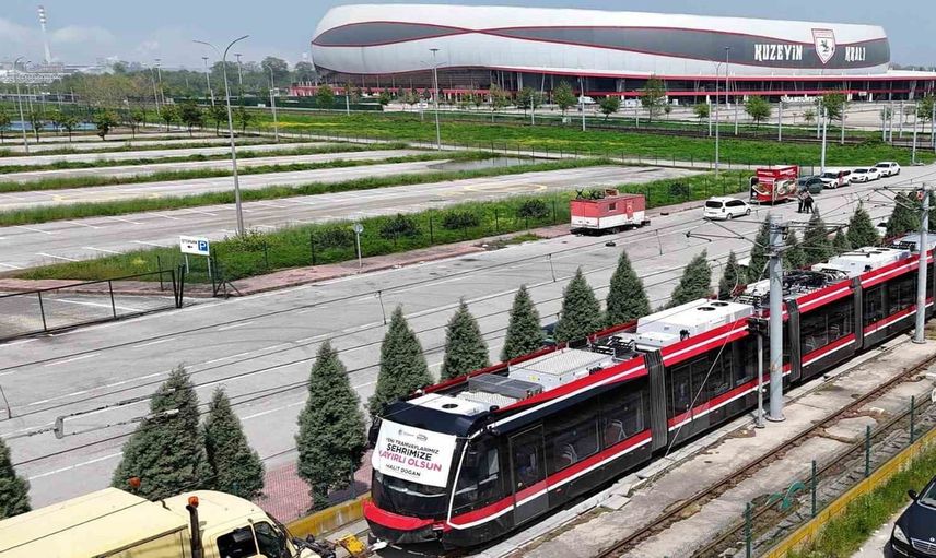 Samsun'da ulaşımda iki hamle: yeni terminal ve tramvay hattı için temel atma