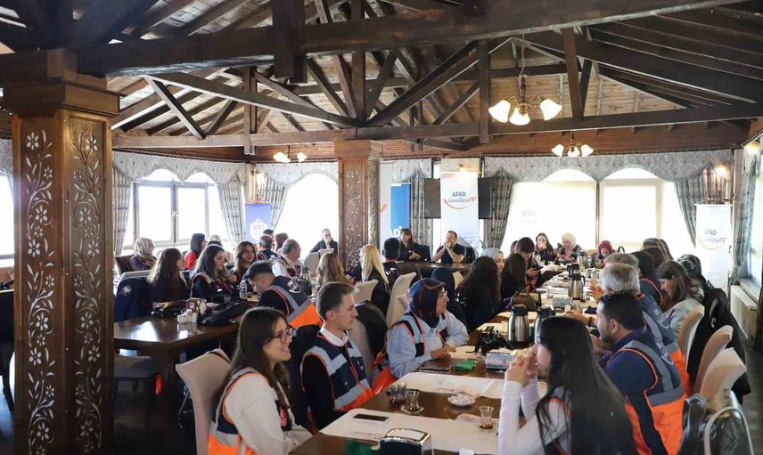Kastamonu'da afet hazırlığına 38 yeni destek AFAD gönüllüsü katıldı