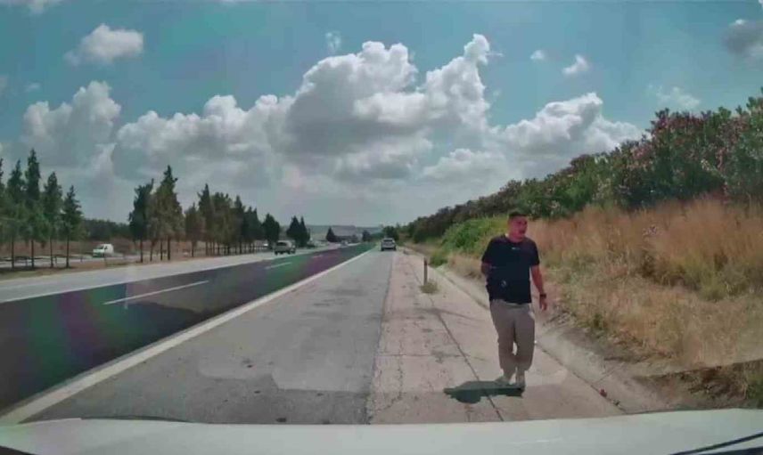 Otoyolda duran aracı hedef aldılar, kuzeni memur gibi uyardı