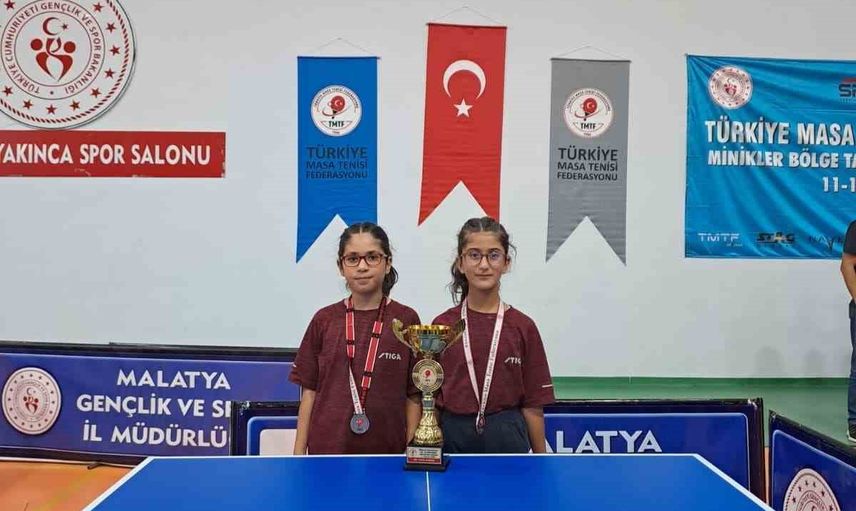 Şahinbey'in minik raketleri Malatya'da bölge ikinciliğine uzandı