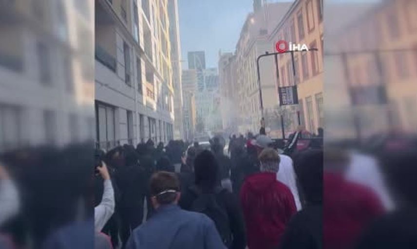 Fransa'da 6 ekim'den bu yana eğitim eşitliğine karşı protestolar Lyon'da çatışmaya dönüştü