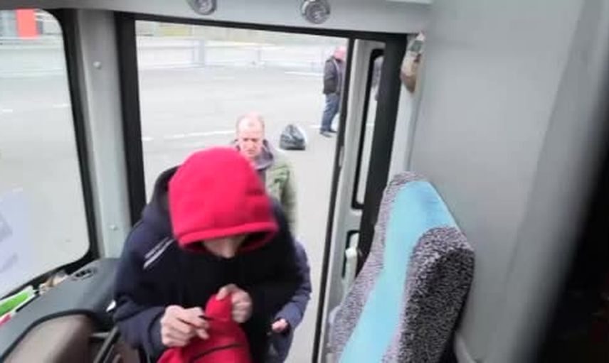 Oleshky’den siviller ateşkes koridoruyla tahliye edildi