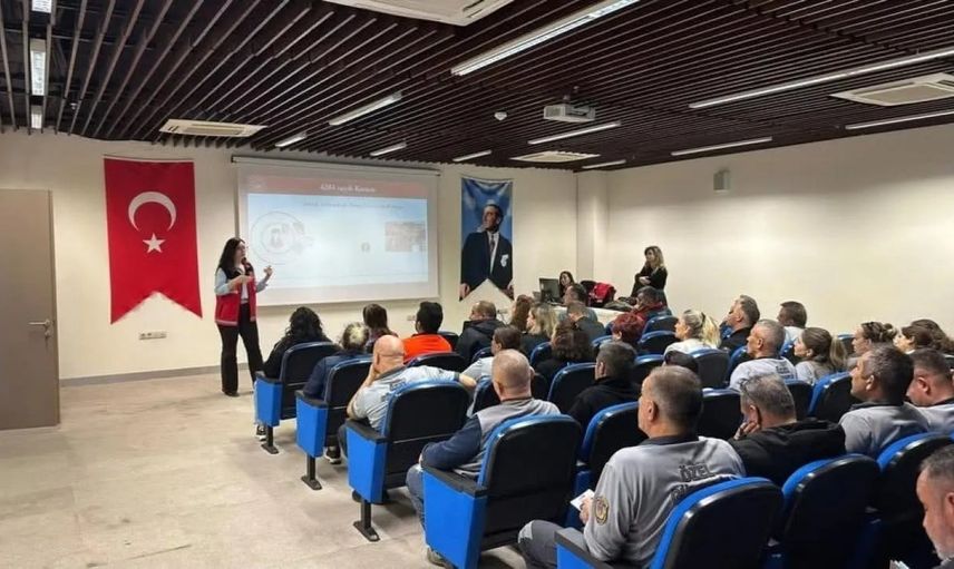 Sinop havalimanında kadına yönelik şiddetle mücadelede farkındalık artırıldı