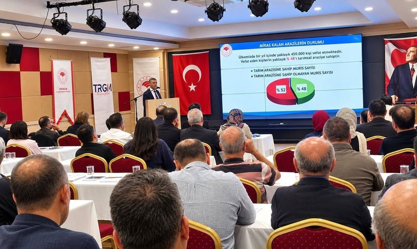 Tarımsal bütünlüğü koruma hedefiyle satış ve miras eğitimi verildi