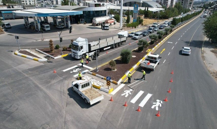 Adıyaman’da Flamingo Yolu başta olmak üzere yollar baştan sona yenilendi