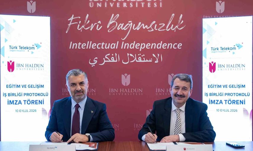 Akademi ve sektör el ele: Türk Telekom ile İbn Haldun Üniversitesi yetenek odaklı eğitim protokolü