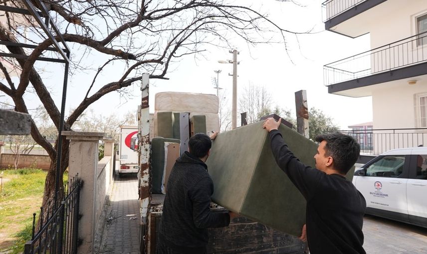 Denizli'de dar gelirli ailelere taşınma desteği hesaplara yatırıldı