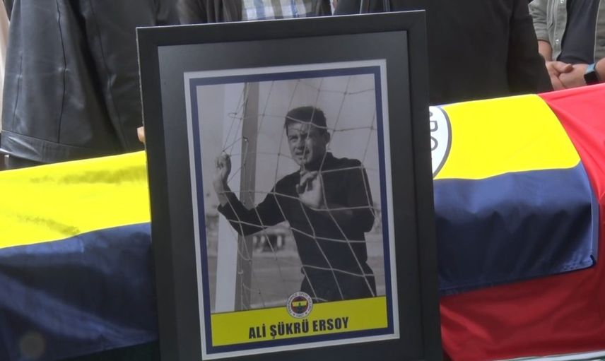 Fenerbahçe camiası Ali Şükrü Ersoy'a veda etti
