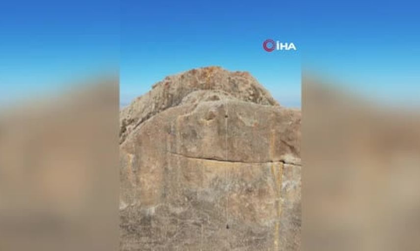 Emirhan kayalıklarında 80 metrelik inişle Sivas’ın doğal zenginliği görüldü