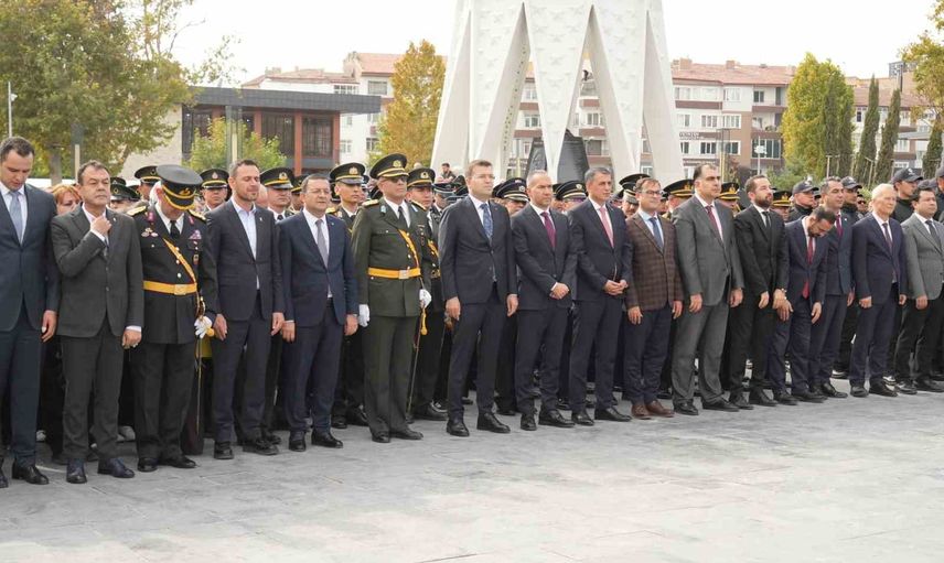 Niğde'de cumhuriyetin 103. yılı törenlerle karşılandı