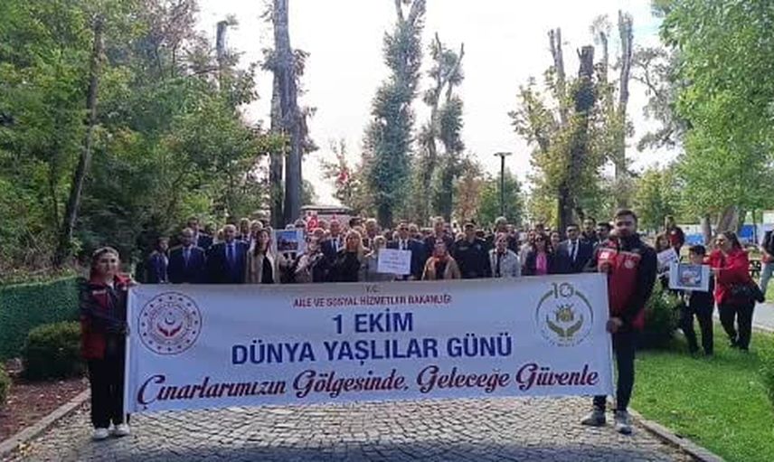 edirne’de kuşaklararası dayanışma yürüyüşü