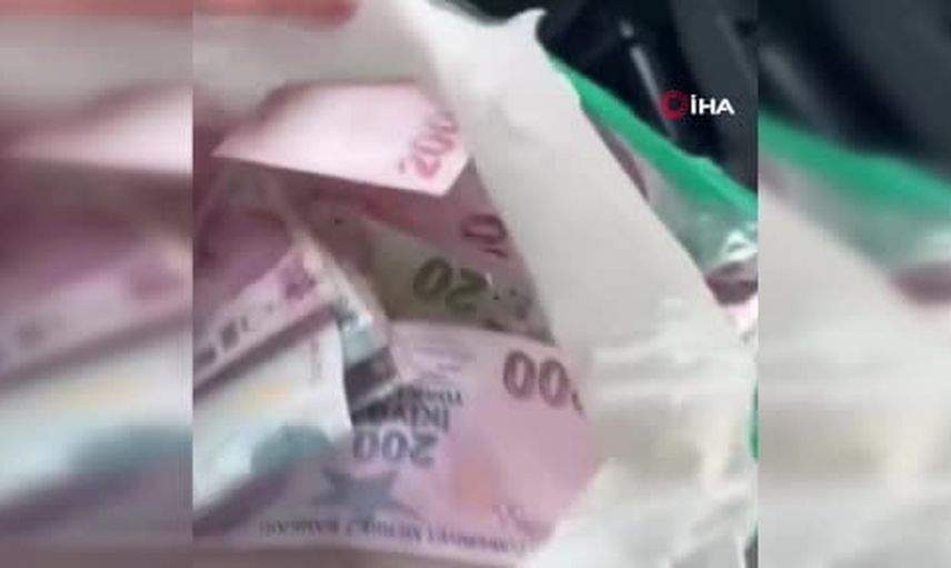 Gaziantep'te dilencilik yapan kadının üzerinden 64 bin 855 lira çıktı
