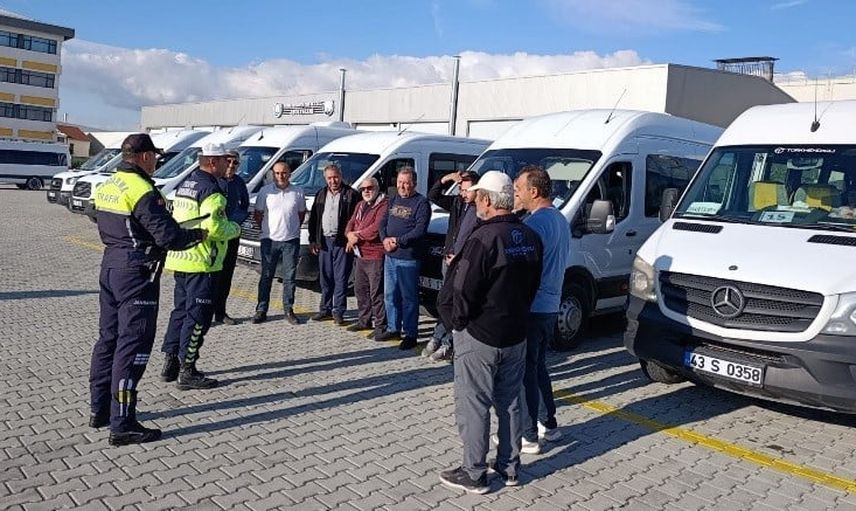 Kütahya'da organize sanayide servis güvenliği denetimi