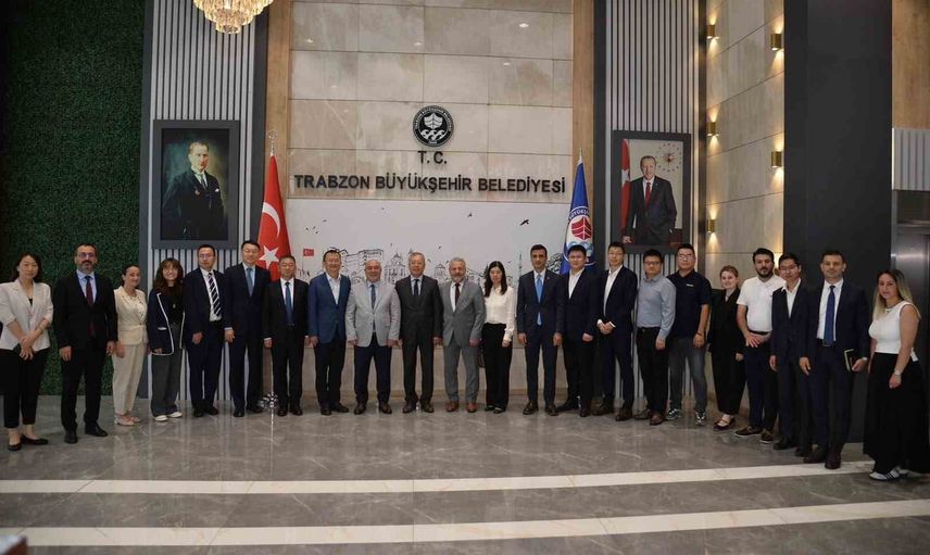 Trabzon'da yeni yatırım kapısı: Çin heyetiyle iş birliği görüşmeleri