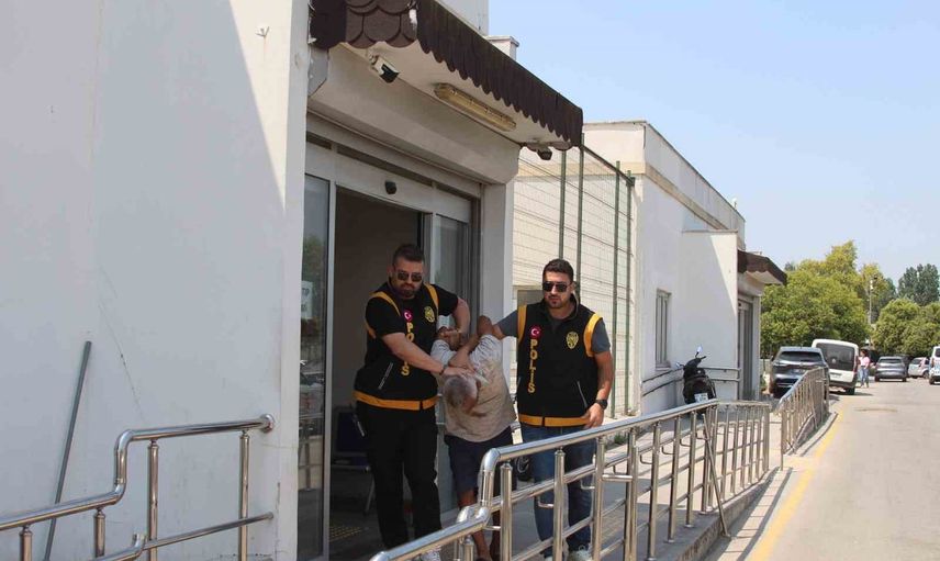 Eski eşine düzenlenen saldırı sonrası şüpheli yakalanıp adliyeye sevk edildi