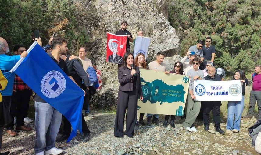850 yıllık sır vadiye taşındı: 200 öğrenci miryokefalon için sahadaydı