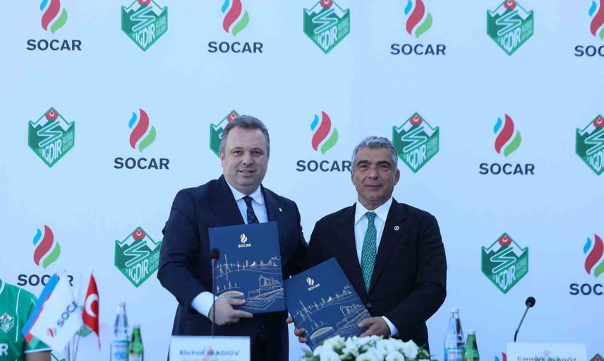 Sponsorluk anlaşması: SOCAR Türkiye ile Iğdır Futbol Kulübü bir yıl daha birlikte