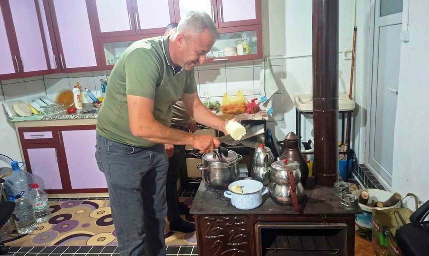 Tavşan tiridiyle geçen sezonun anıları Hisarcık'ta yaşatıldı