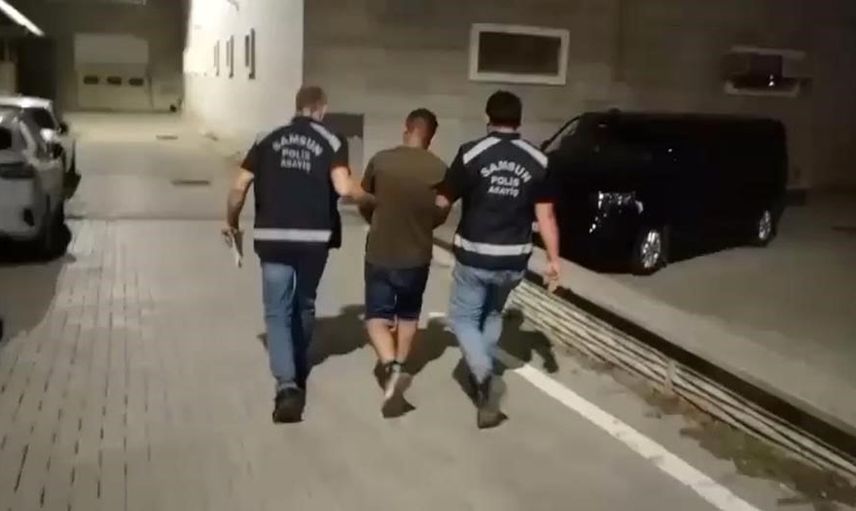 Canik'te 12 yıl hapis cezası bulunan hükümlü polis ekiplerince yakalandı