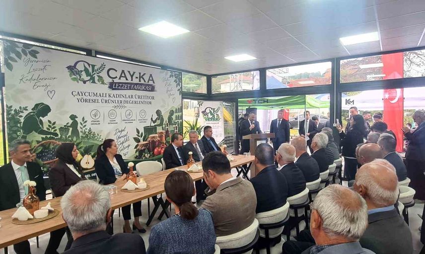 çaycuma'da kadın emeğiyle yöresel ürünlere katma değer sağlanacak