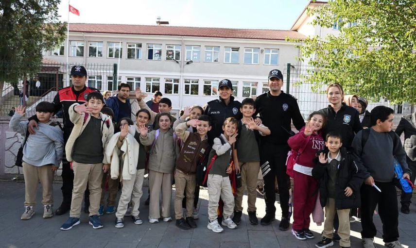 Okul çevresinde huzur: Erzincan'da güvenli okul önleri denetimi