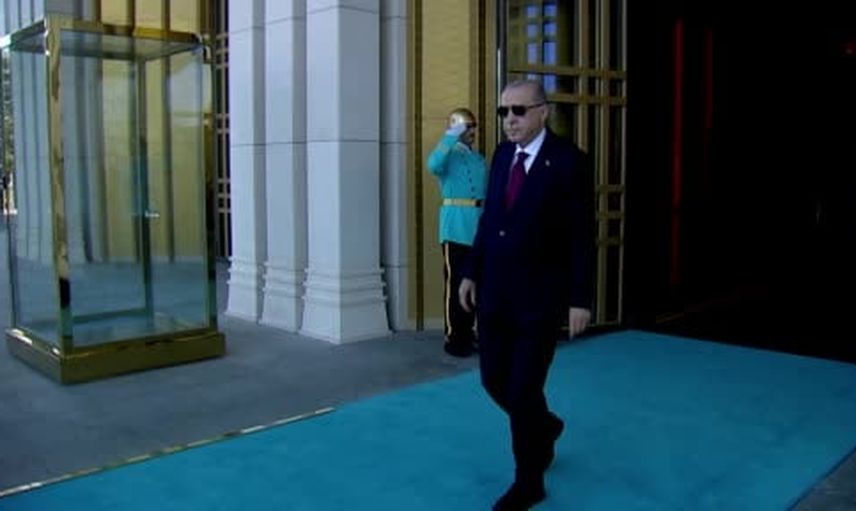 Resmi törenle karşılanan Mark Carney'e protokol selamı