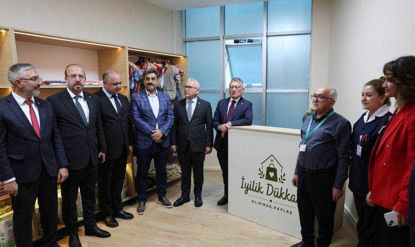 Sivas Numune'de İyilik Dükkanı yatışta temel ihtiyaçlara el uzatıyor