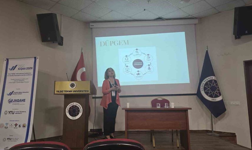 Düzce Üniversitesi DÜPGEM ile kalite güvencesini uluslararası platformda paylaştı