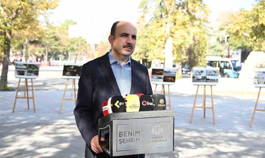 Mevlana caddesi'ne yeni yüz: Konya tarihi aksını gün yüzüne çıkarıyor