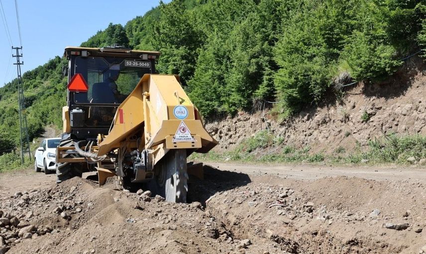 Seferli Mahallesi'nde 3 bin 200 metrelik hatla 250 haneye sağlıklı içme suyu
