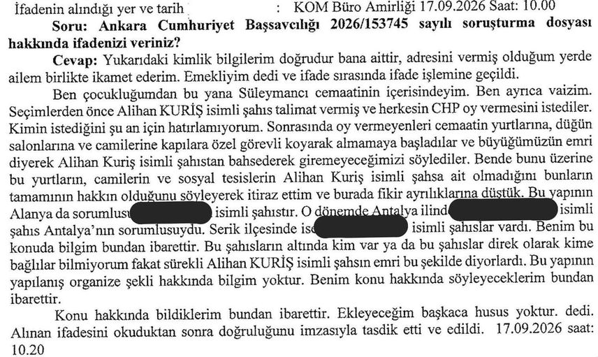 Yurt, cami ve sosyal tesislere alınmadıklarını söylediler: CHP'ye oy verin talimatı