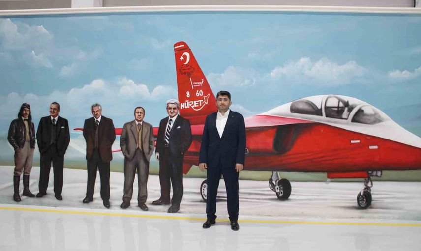 Kayseri'de 100 yıllık miras yeniden göğe yükseliyor: HÜRJET montajı başladı