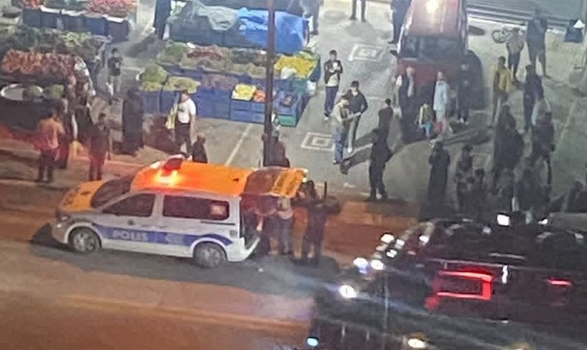 Altındağ'da tezgahların arasında sopalar konuştu