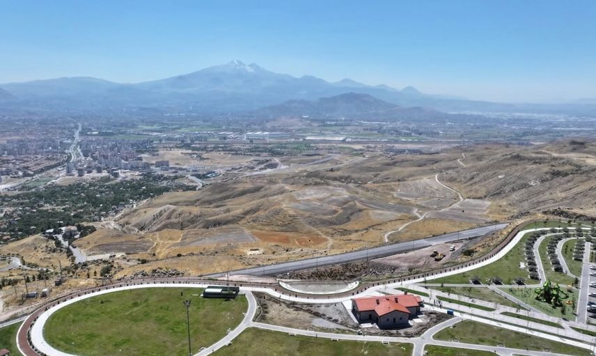 Kayseri’de kent balkonu erciyes manzarasını tek noktada buluşturacak