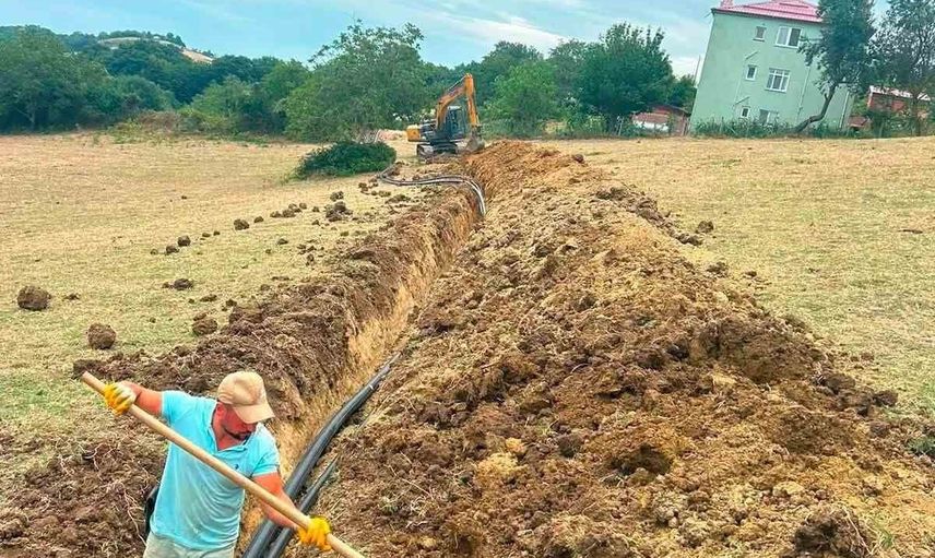 Melikşah'ta suyla buluşma: köyün içme suyu altyapısı yenileniyor