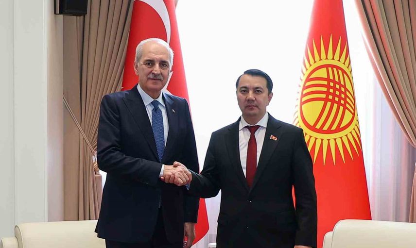 Kurtulmuş ve Mamataliyev Bişkek'te ilişkileri derinleştirme mesajı verdi