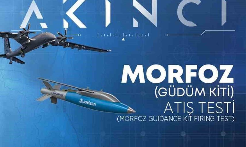 Akıncı ilk atışta MGK ile hedefi tam isabetle vurdu