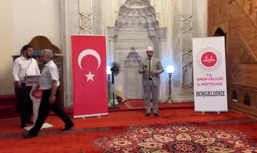 Sinop'ta Alaaddin Camii'nde ezan bölge finali, Çorumlu müezzin birinci oldu