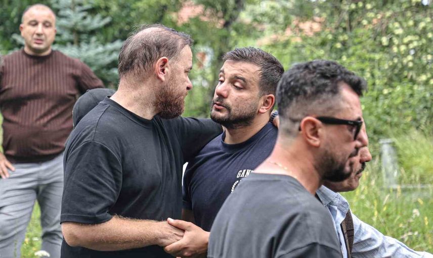 Samsunspor ailesi, antrenör Oktay Arslanoğlu'nun babasını uğurladı